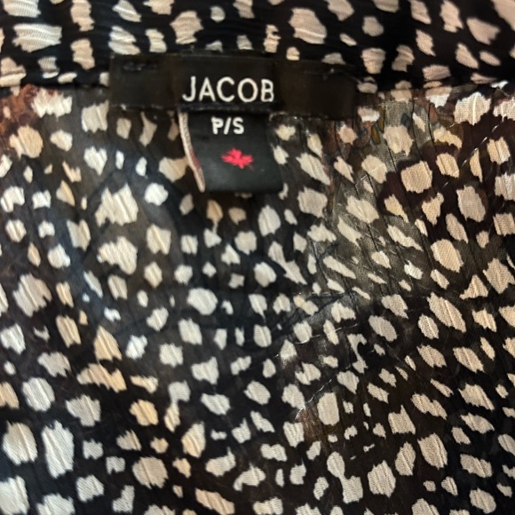 Sheer polka dot Jacob blouse. - Picture 10 of 11